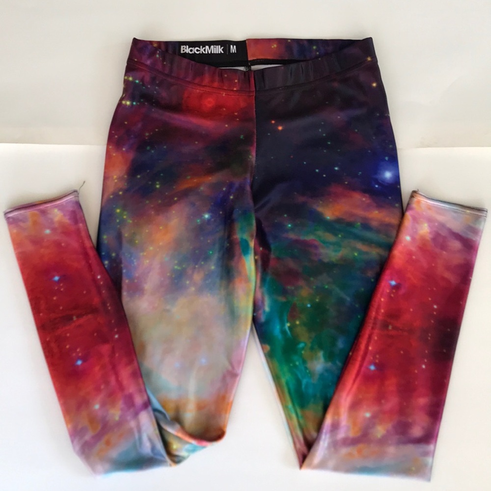 Blackmilk Rainbow Galaxy Leggings M